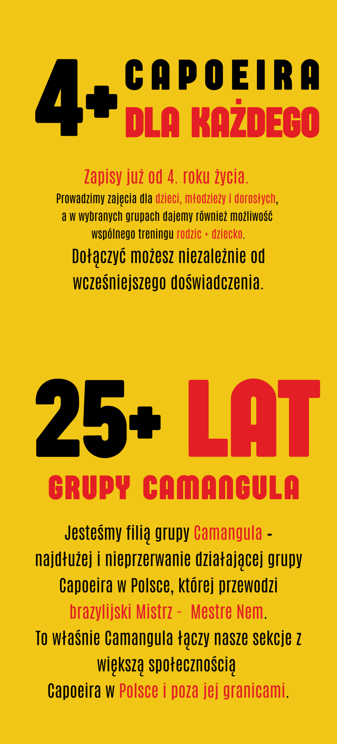 KS Capoeira - Capoeira dla dzieci, młodzieży i dorosłych