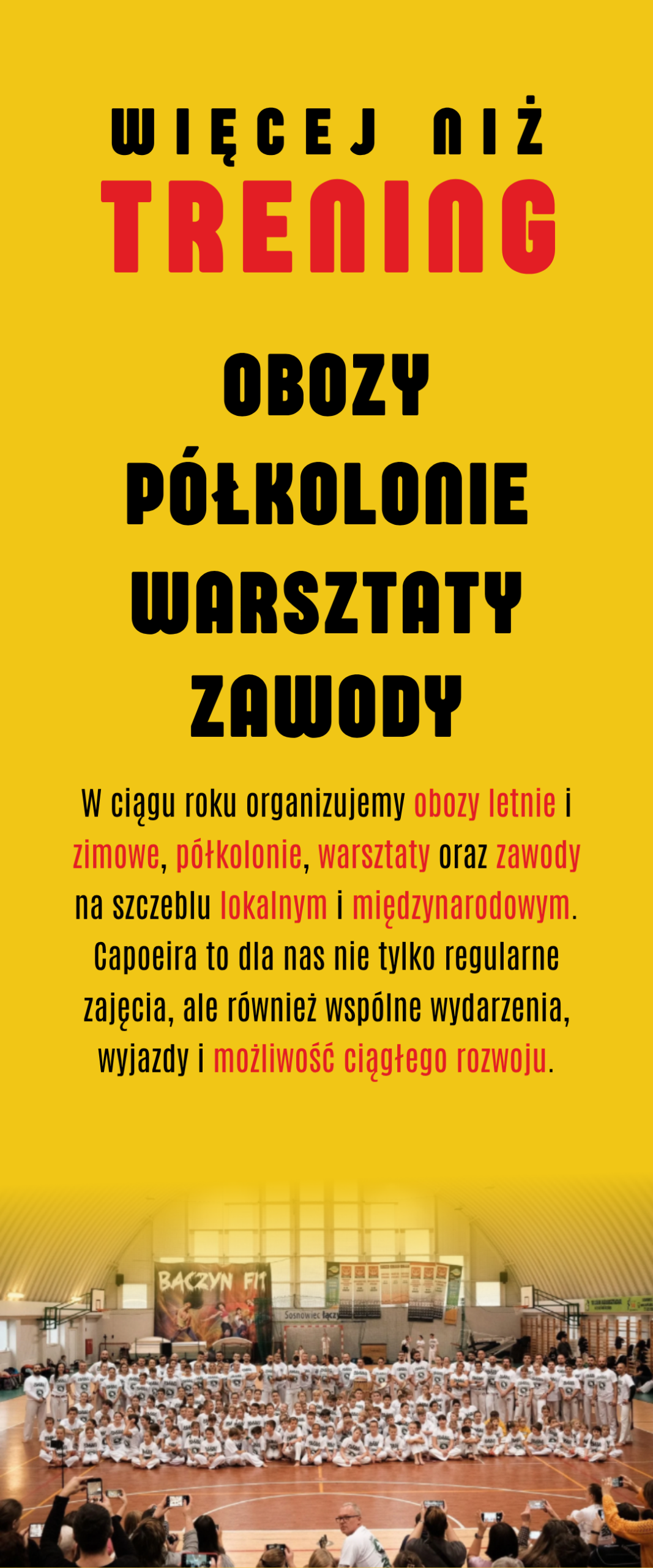 KS Capoeira - obozy, półkolonie, warsztaty i zawody