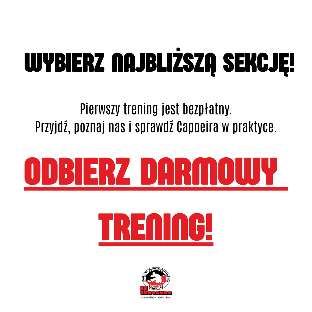 Wybierz najbliższą sekcję KS Capoeira